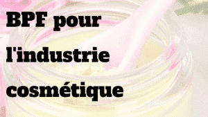 GMP pour l'industrie cosmétique 12 GMP pour l'industrie cosmétique