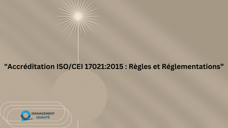 Accréditation ISO/IEC 17021 2015 : Règles et règlements 5 Accréditation ISOCEI 170212015 Règles et Réglementations” (1)