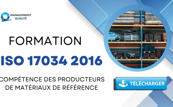 Formation ISO 17034 2016 : Compétence des Producteurs de Matériaux de Référence