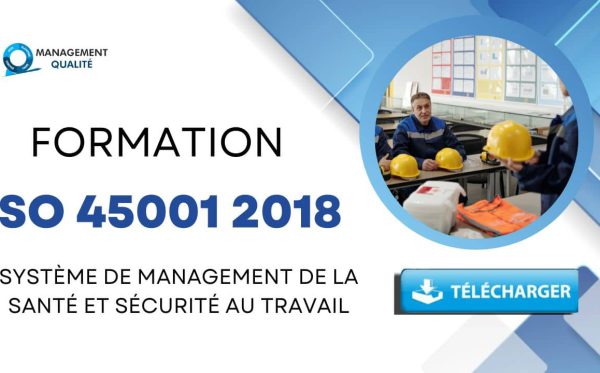 Formation ISO 45001 2018 : Système de Management de la Santé et Sécurité au Travail