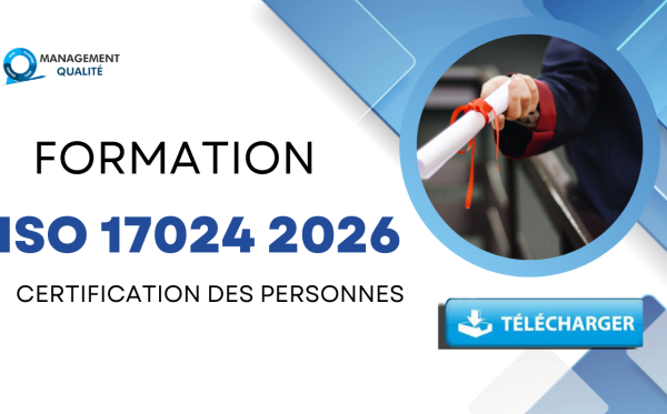 Formation ISO 17024 2026 : Certification des Personnes