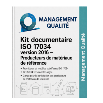 Kit documentaire ISO 17034 version 2016