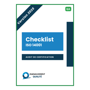 Checklist d'audit de certification ISO 14001