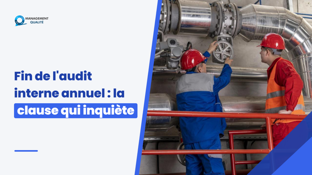 ISO 17020:2026 : la fin de l'audit interne annuel obligatoire (et le piège de la fréquence par les risques) 1 Fin de l'audit interne annuel obligatoire ISO 17020 : la clause qui inquiète