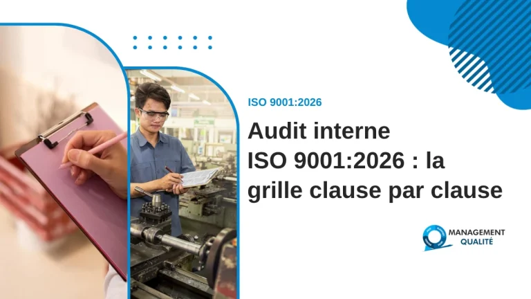 Audit interne ISO 9001:2026 : la grille clause par clause et ce qui change dans votre programme d'audit 2 Audit interne ISO 9001:2026 : la grille clause par clause