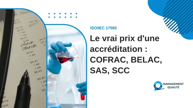 Le vrai prix d'une accréditation ISO 17065 : COFRAC vs BELAC vs SAS vs SCC 1 Le vrai prix d'une accréditation : COFRAC, BELAC, SAS, SCC